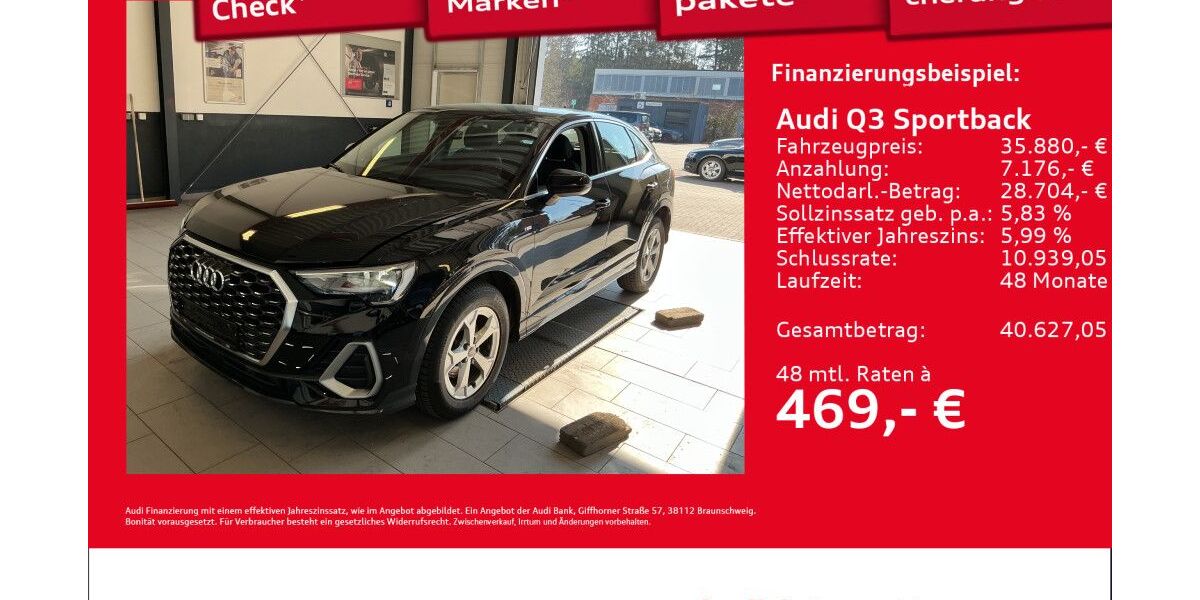 Audi Q3 55.656 km 35.530 &euro; Hamburg 22419