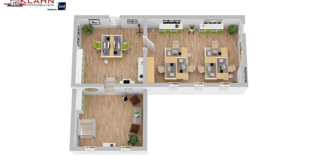 Gewerbeobjekt Hamburg Blankenese - 3 Zimmer, 1.500&euro; | Angebot:25663581