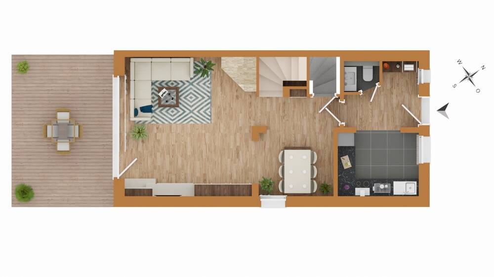 Reihenendhaus Hamburg / Neu-Allermöhe Bergedorf - 4 Zimmer, 139 m&sup2;, 545.000&euro; | Angebot:26291989