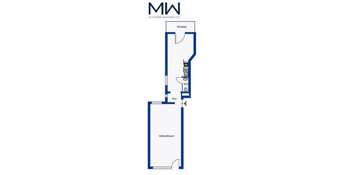 Gewerbeobjekt Hamburg Hoheluft-Ost - 2 Zimmer, 1.800&euro; | Angebot:26929615