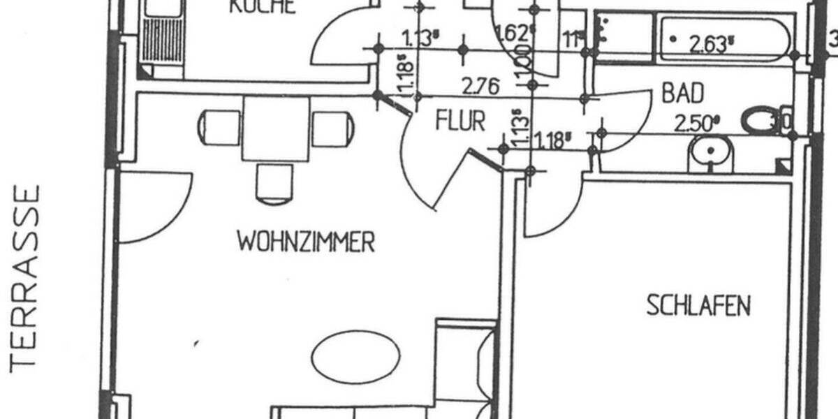 Etagenwohnung Geesthacht - 2 Zimmer, 58 m&sup2;, 725&euro; | Angebot:26824079