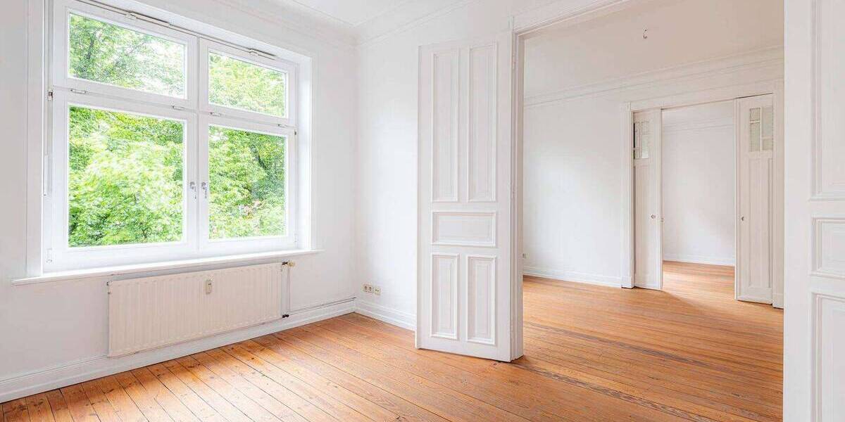 Etagenwohnung Hamburg Hoheluft-Ost - 4 Zimmer, 96 m&sup2;, 980.000&euro; | Angebot:26906446