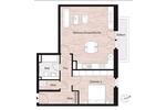 Etagenwohnung Hamburg Wandsbek - 2 Zimmer, 67 m&sup2;, 1.159&euro; | Angebot:26357235