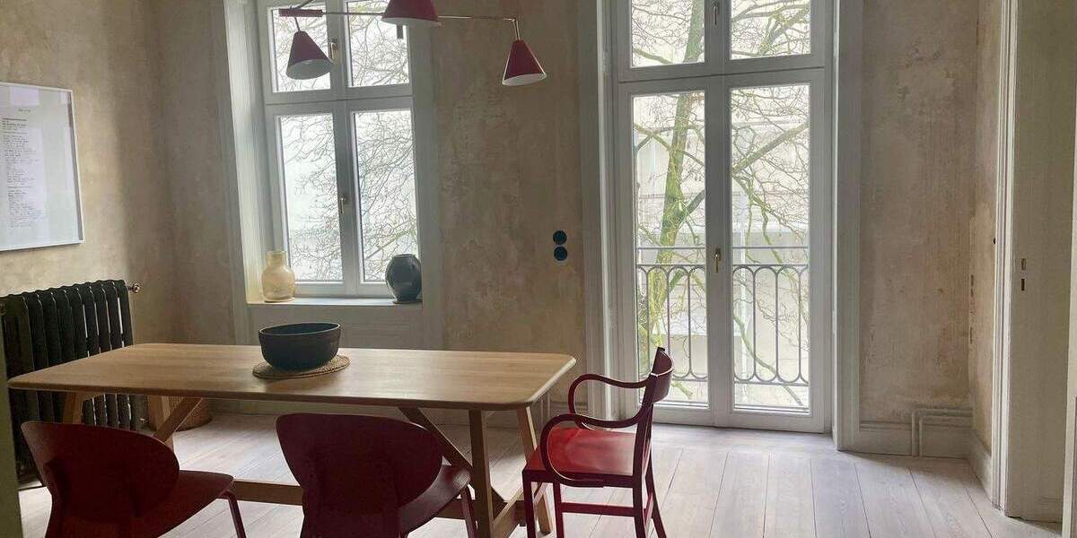 Etagenwohnung Hamburg Rotherbaum - 3 Zimmer, 104 m&sup2;, 3.500&euro; | Angebot:25815560