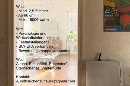 Wohnung Hamburg Sternschanze - 2.5 Zimmer, 60 m&sup2;, 1.500&euro; | Angebot:26443324