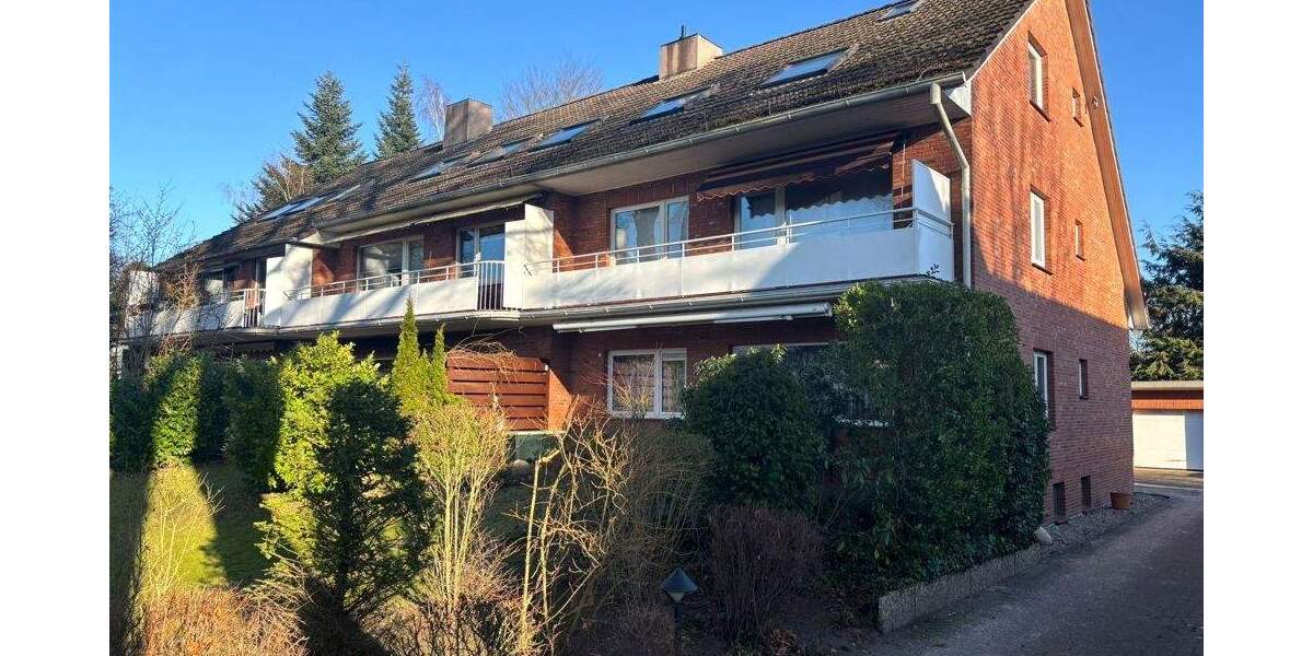 Ausgezeichnete 3-Zimmer Parterrewohnung mit perfektem Zuschnitt in ruhiger Sackgassenlage von Sasel! 3 zimmer