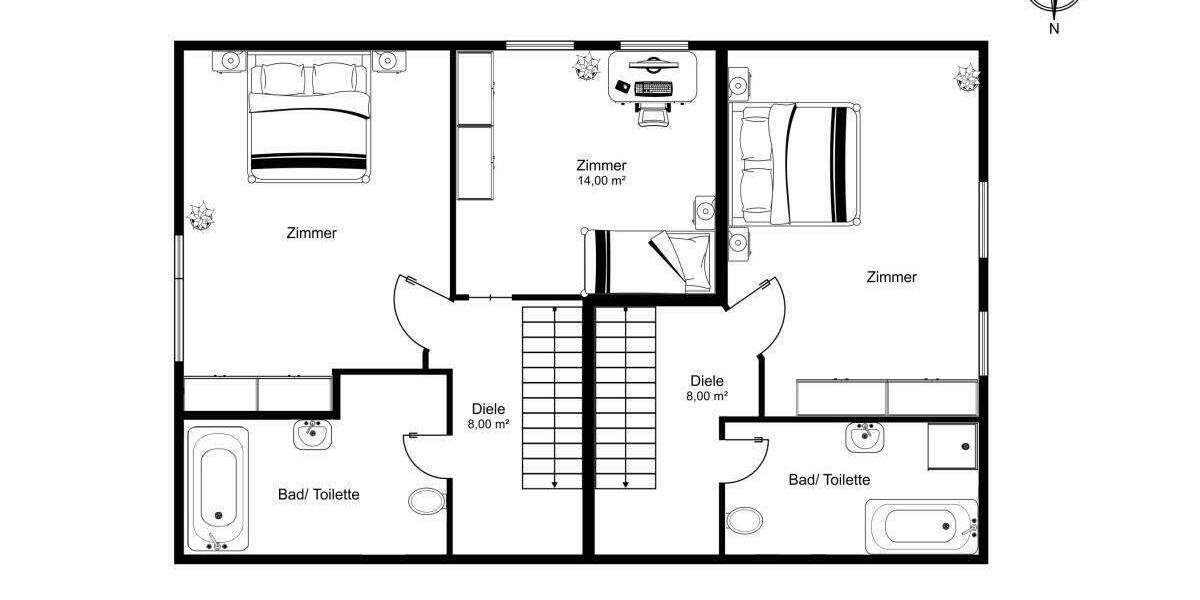 Einfamilienhaus Hamburg Bergedorf - 7 Zimmer, 170 m&sup2;, 695.000&euro; | Angebot:25313989