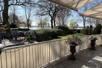 Exponierte Adresslage mit seitl. Alsterblick! Großzügige, verm. 3½-Zi.-ETW mit Terr. & Fahrstuhl 3 zimmer