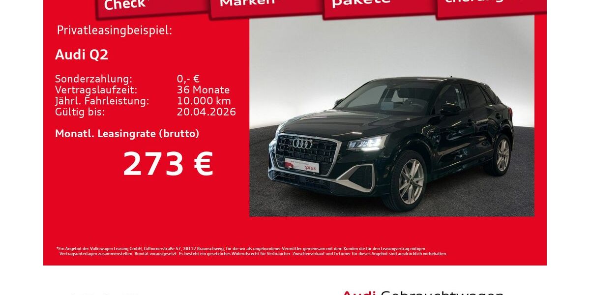 Audi Q2 14.948 km 29.960 &euro; Hamburg 20537