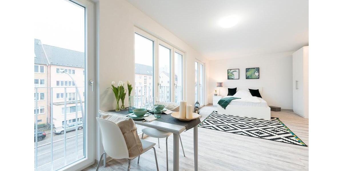 Etagenwohnung Hamburg Hohenfelde - 1 Zimmer, 25 m&sup2;, 734&euro; | Angebot:25365997