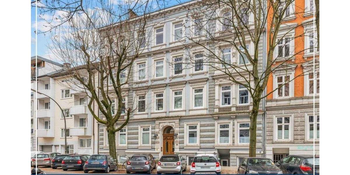Etagenwohnung Hamburg Rotherbaum - 2 Zimmer, 52 m&sup2;, 429.000&euro; | Angebot:25851565