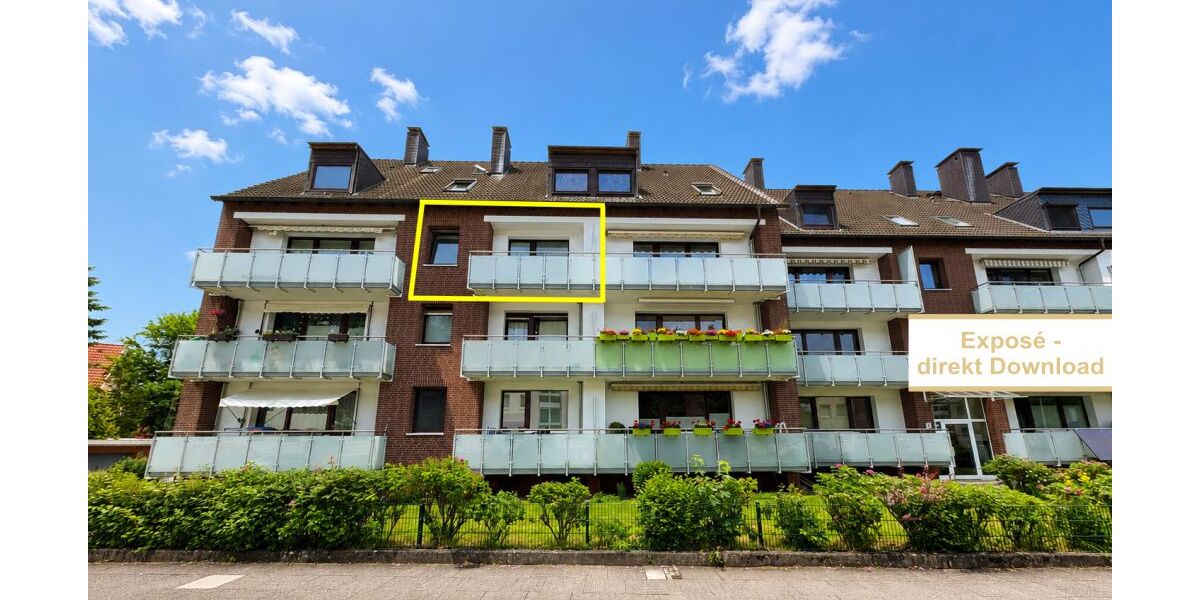 Kapitalanlage gesucht? Gepflegte 1-Zimmer-Wohnung mit Balkon - Etagenwohnung Quickborn | Angebot:26883397