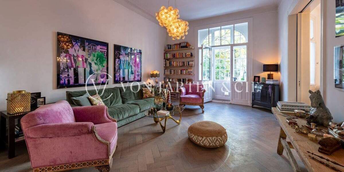 CHARMANTE JUGENDSTILWOHNUNG MIT 6,5 ZIMMERN UND TRAUMHAFTEN GARTEN 6 zimmer