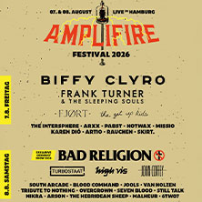 Amplifire Festival - Vol. 1 - Kombiticket 07.08.2026 MS Artville Festival Gelände