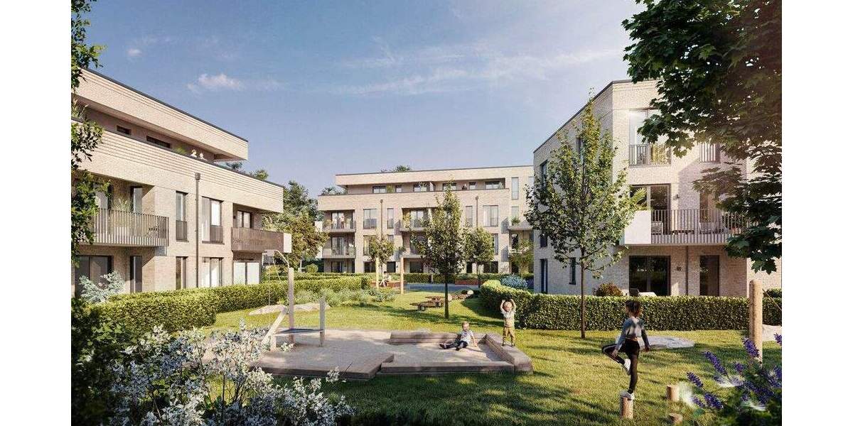 Charmante 2-Zimmer-Neubauwohnung mit Terrasse & Gartenanteil in Hamburg-Poppenbüttel 2 zimmer