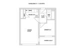 Etagenwohnung Hamburg Schnelsen - 1.5 Zimmer, 39 m&sup2;, 145.000&euro; | Angebot:26866219