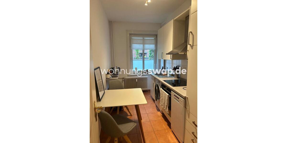 Etagenwohnung Hamburg Alsterdorf - 2 Zimmer, 51 m&sup2;, 593&euro; | Angebot:26632998