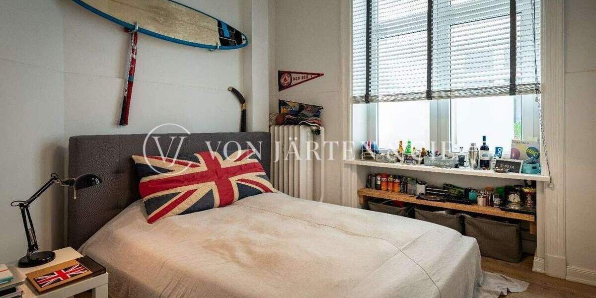 Etagenwohnung Hamburg Eppendorf - 6 Zimmer, 189 m&sup2;, 2.100.000&euro; | Angebot:25671900
