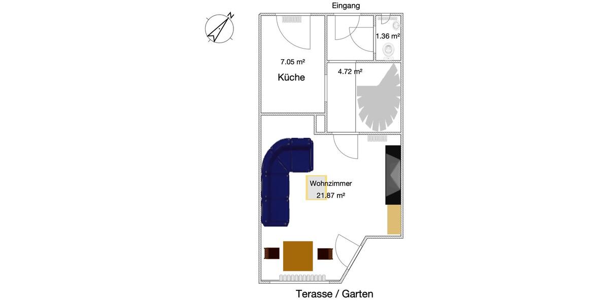 Reihenhaus Hamburg Schnelsen - 4 Zimmer, 100 m&sup2;, 480.000&euro; | Angebot:27258988