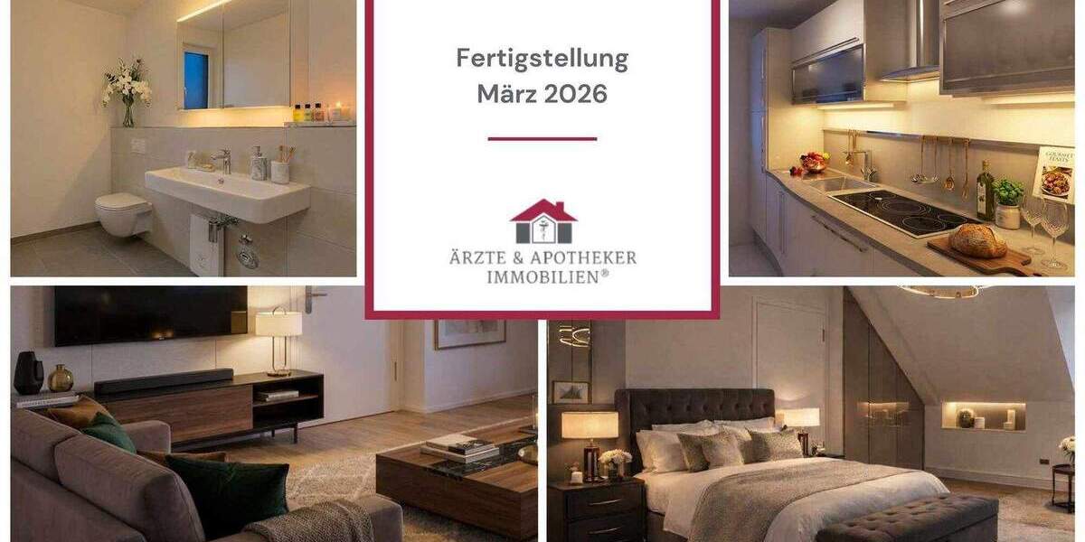 Etagenwohnung Hamburg Poppenbüttel - 2 Zimmer, 57 m&sup2;, 459.000&euro; | Angebot:24810281