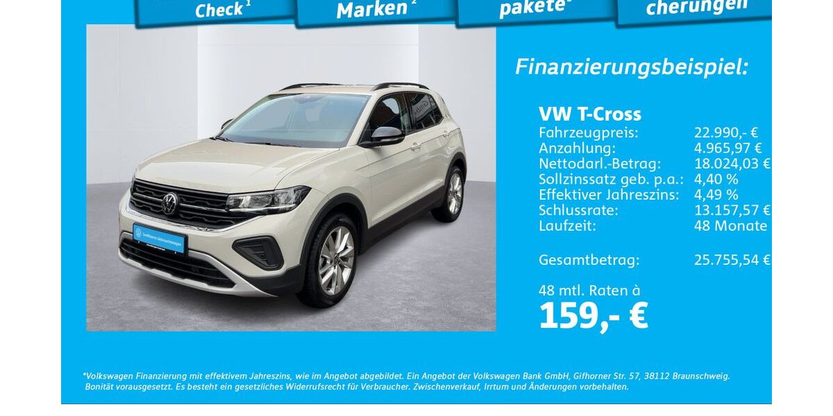 VW T-Cross 25.467 km 20.444 &euro; Hamburg 22303