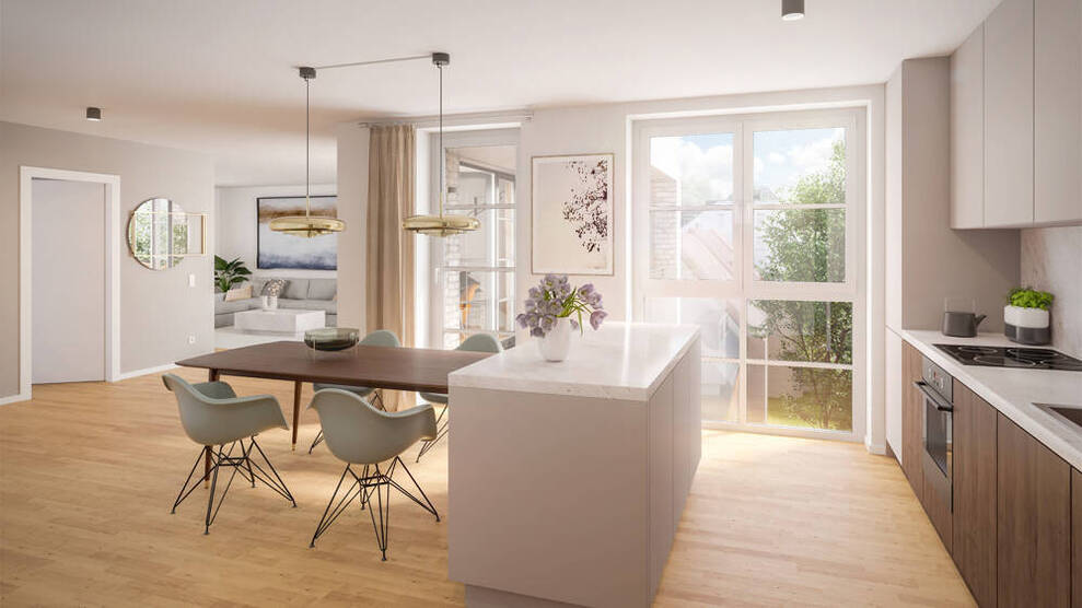 PLATZ FÜR DIE GANZE FAMILIE - 4-Zimmer-DESIGNWohnung IM