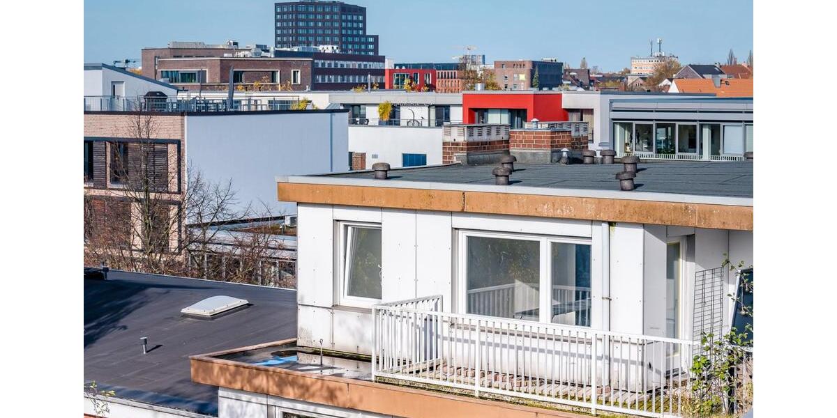 Dachgeschoßwohnung Hamburg Barmbek-Süd - 2 Zimmer, 55 m&sup2;, 1.300&euro; | Angebot:26149229