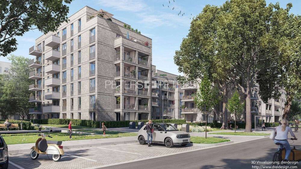 Etagenwohnung Hamburg Groß Borstel - 3 Zimmer, 79 m&sup2;, 1.699&euro; | Angebot:26596672