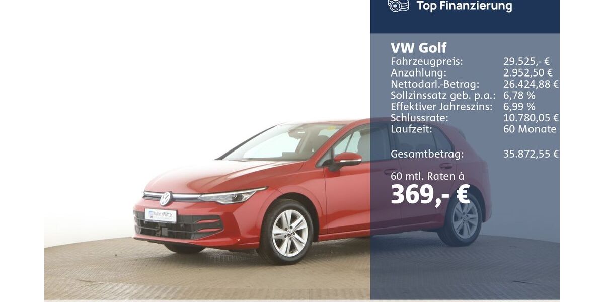 VW Golf 14.688 km 29.525 &euro; Buchholz 21244