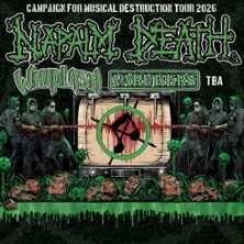 Napalm Death 30.01.2026 Essigfabrik