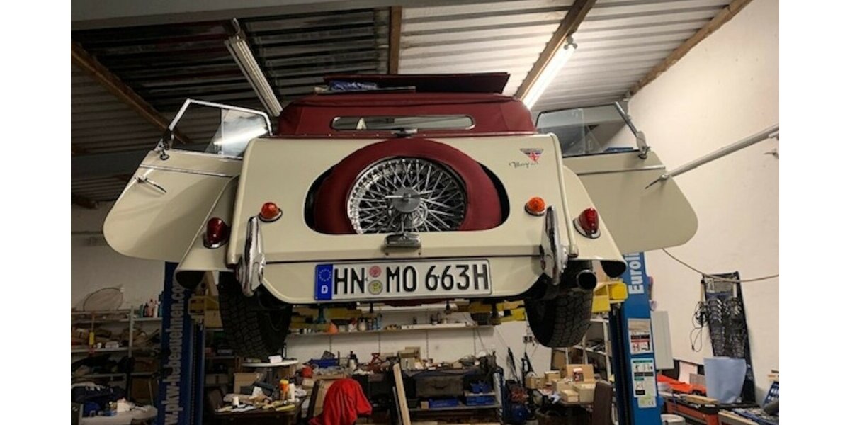 Morgan Plus 4 Drophead Coupe bildbübsch und sehr selten 78.000 km 49.999 &euro; Hamburg 22339