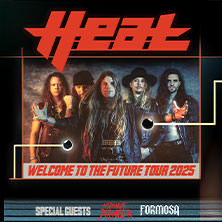 H.E.A.T - Welcome To The Future Tour 2025 17.10.2025 Bahnhof Pauli