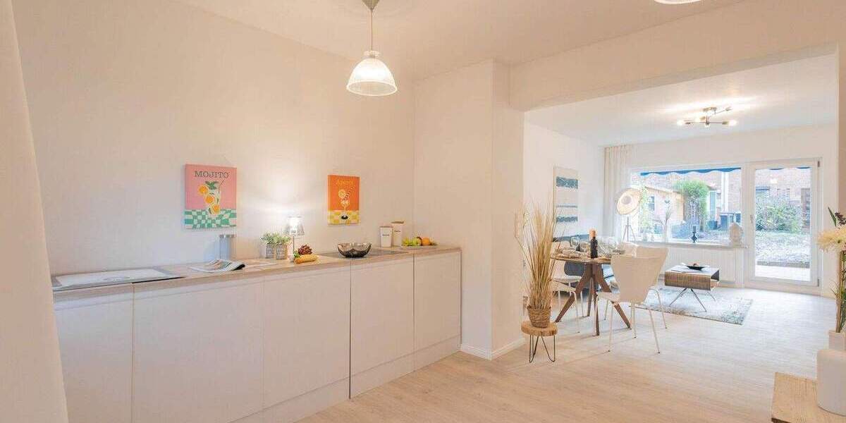 Urban & grün zugleich: Reihenhaus mit Garten in begehrter Bramfeld-Lage 3 zimmer