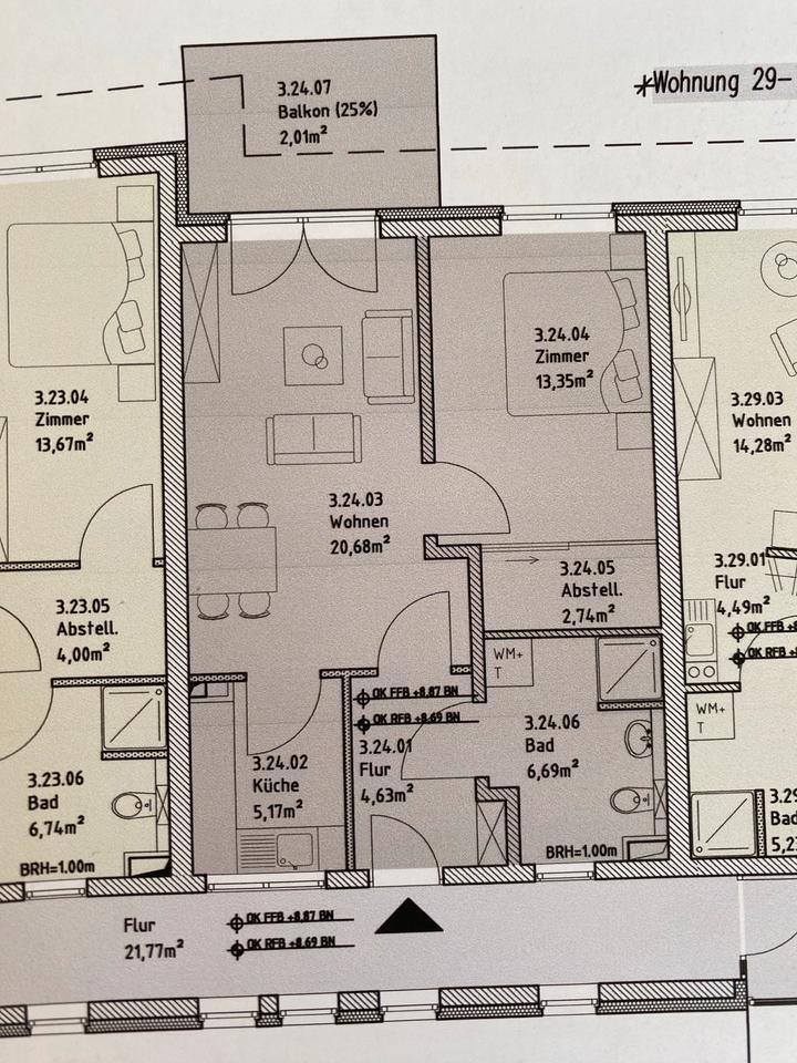 Anteile von 24000€!!! 2-Zimmer-Wohnung im Wohnprojekt