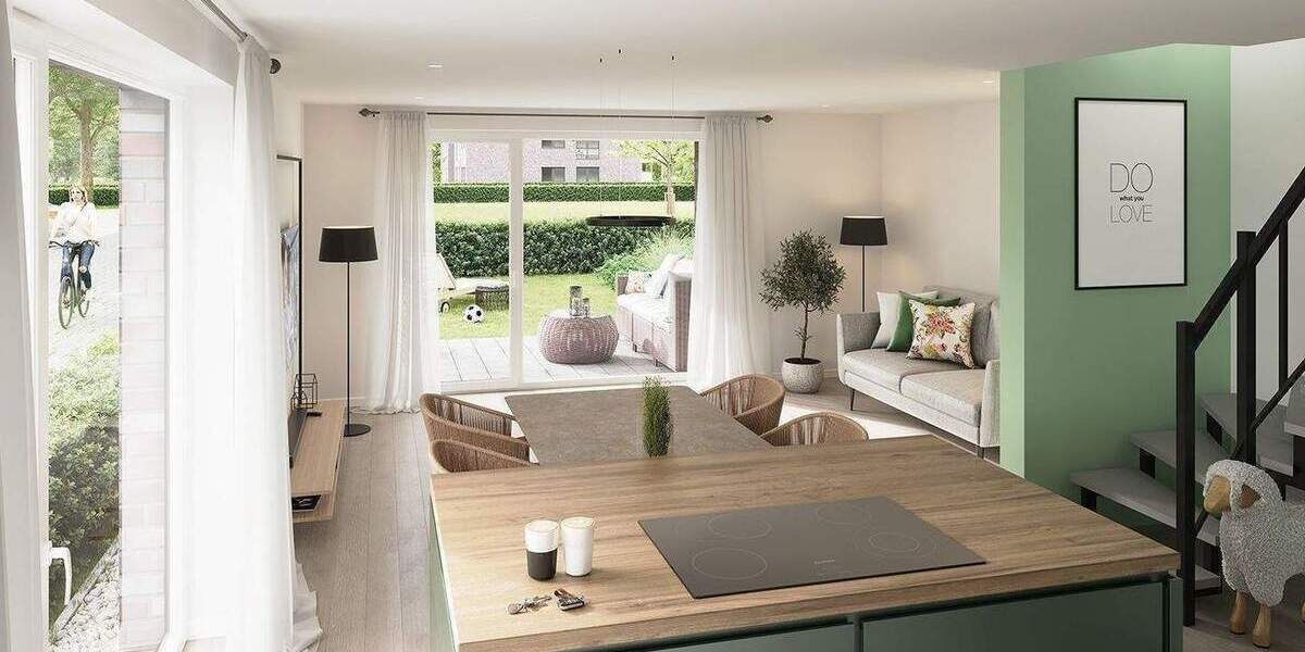 Doppelhaushälfte Norderstedt Harksheide - 4 Zimmer, 136 m&sup2;, 684.900&euro; | Angebot:26205841