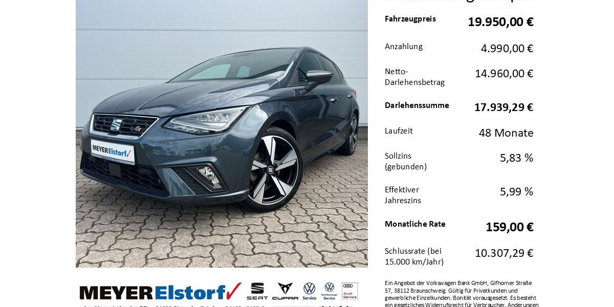 Seat Ibiza 35.800 km 19.950 &euro; Neu Wulmstorf 21629