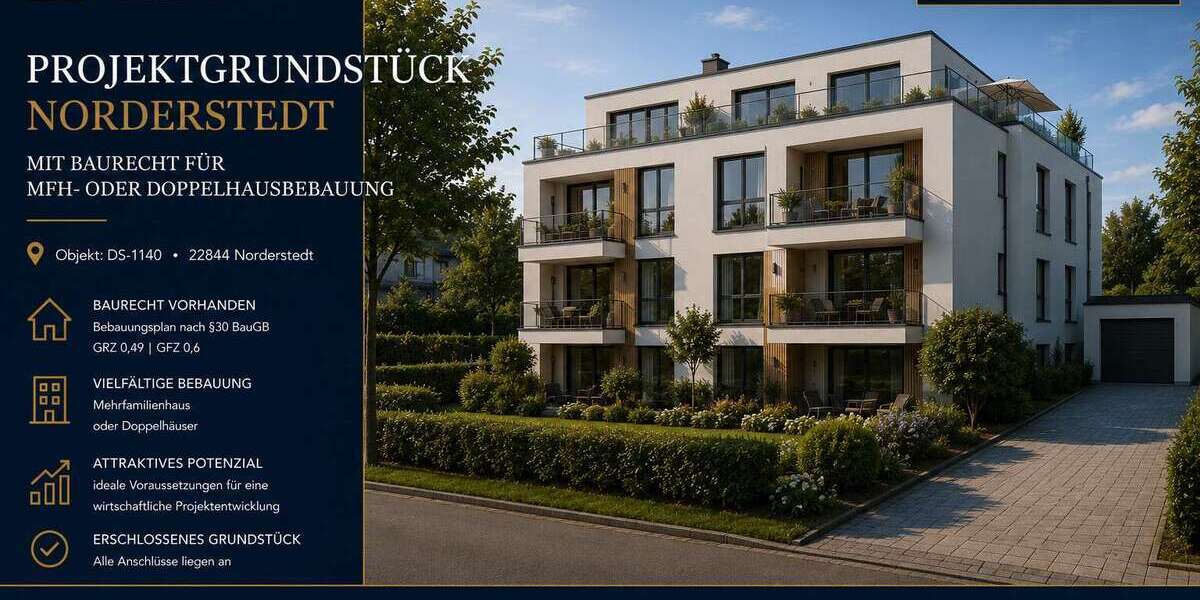 Grundstück Norderstedt Friedrichsgabe - 745.000&euro; | Angebot:26487892