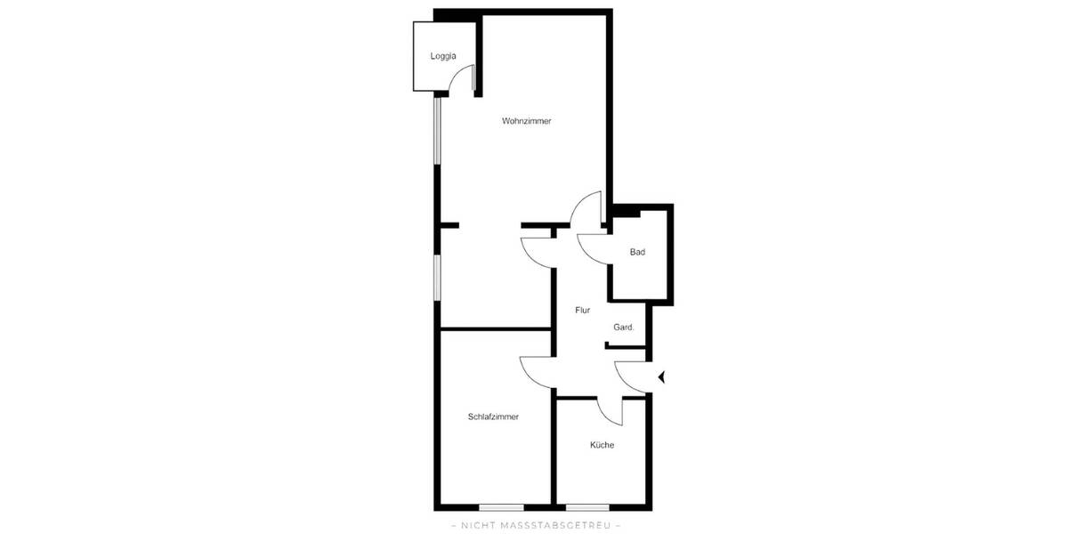 Etagenwohnung Hamburg Sasel - 2 Zimmer, 73 m&sup2;, 439.000&euro; | Angebot:26814648