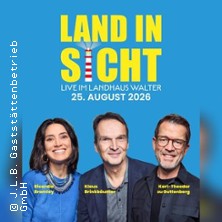 Land in Sicht Podcast - Live Open Air 25.08.2026 Landhaus Walter