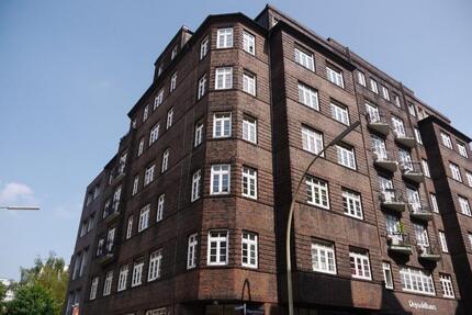 4-Zimmer Altbau in St.Georg Süd Hammerbrook: Wohnbüro, Praxis, Atelier. WG möglich. 2 zimmer