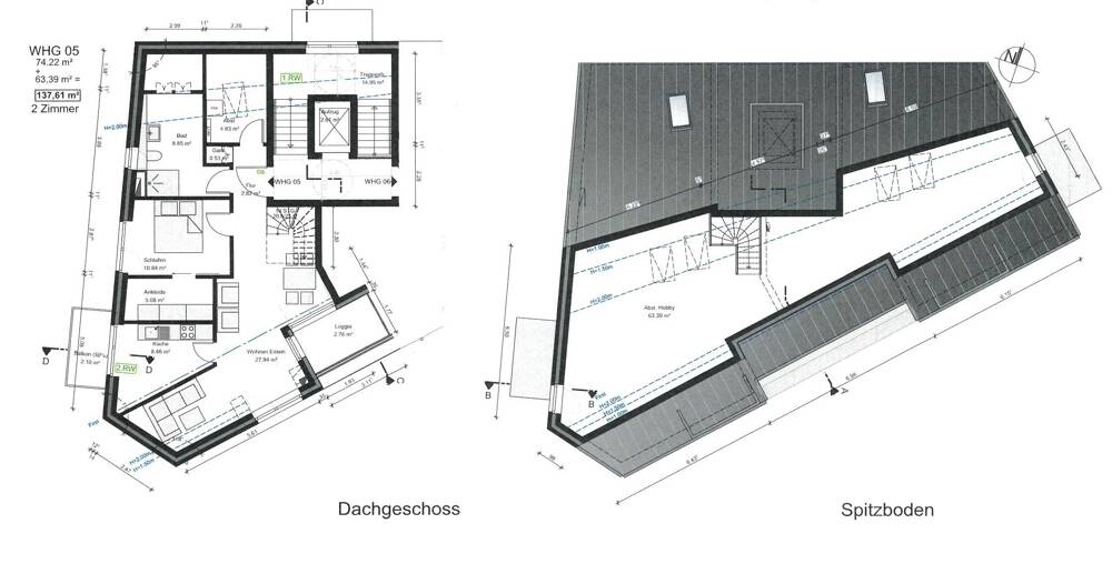 Etagenwohnung Hamburg Marienthal - 5 Zimmer, 137 m&sup2;, 855.000&euro; | Angebot:26094190