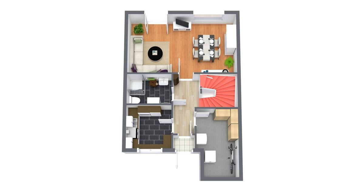 Reihenmittelhaus Hamburg Eidelstedt - 3 Zimmer, 69 m&sup2;, 295.000&euro; | Angebot:26247410