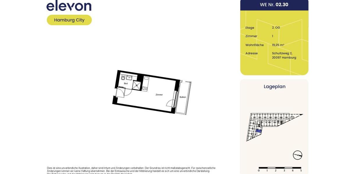 Stilvoll möbliertes 1-Zimmer-Apartment in bester Lage 1 zimmer