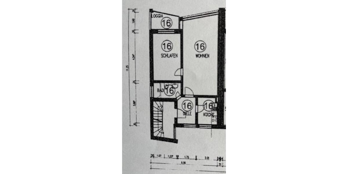 Etagenwohnung Hamburg Altona - 2 Zimmer, 55 m&sup2;, 269.000&euro; | Angebot:26179027