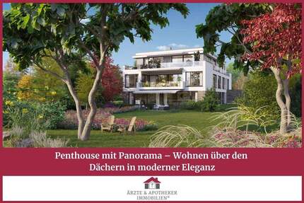 Penthouse mit Panorama - Wohnen über den Dächern in moderner Eleganz 4 zimmer