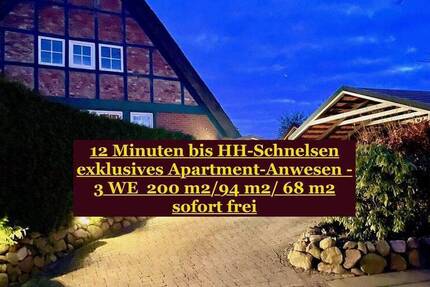 Reetdach meets Edelstahl - 3 Wohnungen in einem zauberhaften Anwesen - ca. 200 m2 94m2 68 m2 kernsaniert