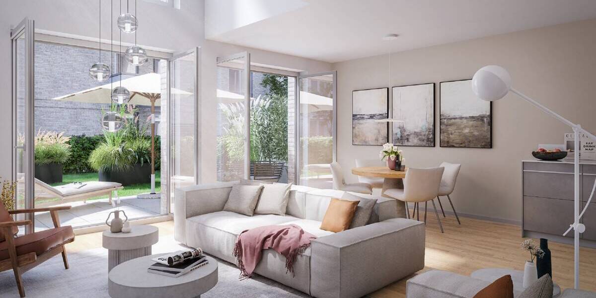 Etagenwohnung Hamburg / Groß Borstel Groß Borstel - 2 Zimmer, 62 m&sup2;, 539.000&euro; | Angebot:26256896