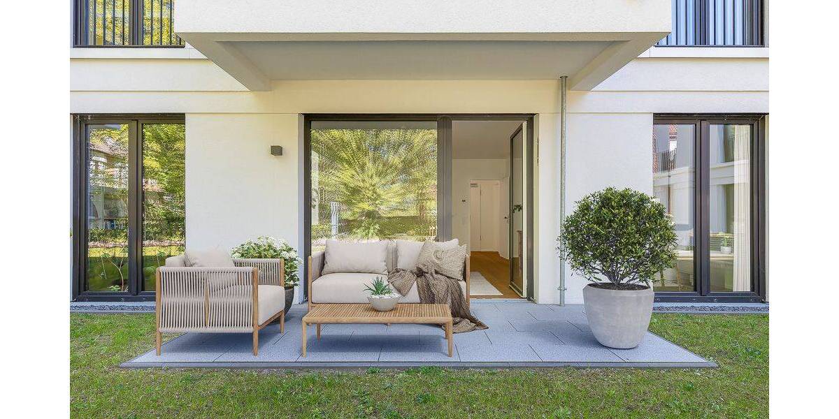 Terrassenwohnung Hamburg Sasel - 2 Zimmer, 51 m&sup2;, 389.000&euro; | Angebot:26541295