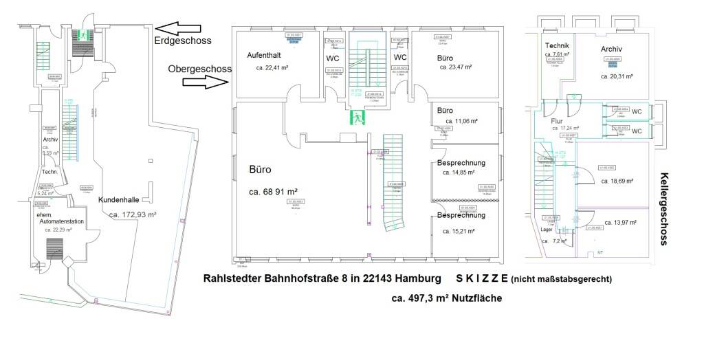 Gewerbeobjekt Hamburg Rahlstedt - 7.740&euro; | Angebot:26160675