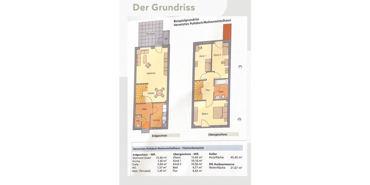 Reihenhaus Hamburg Harburg - 5 Zimmer, 115 m&sup2;, 479.000&euro; | Angebot:26236020